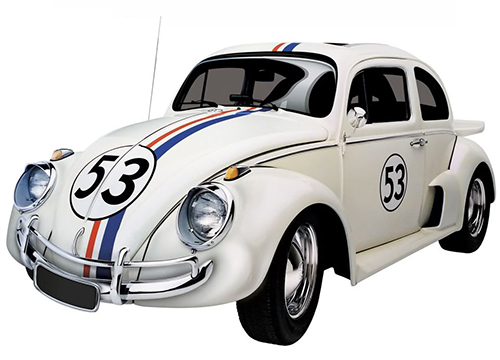 Volkswagen Beetle HERBIE Original racing stripes 021