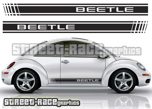 Volkswagen Beetle racing stripes 025