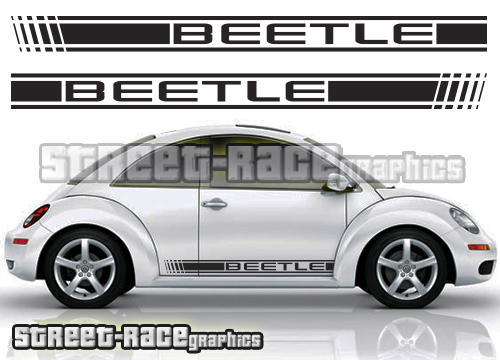 Volkswagen Beetle racing stripes 026