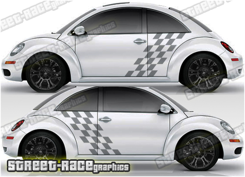 Volkswagen Beetle racing stripes 046
