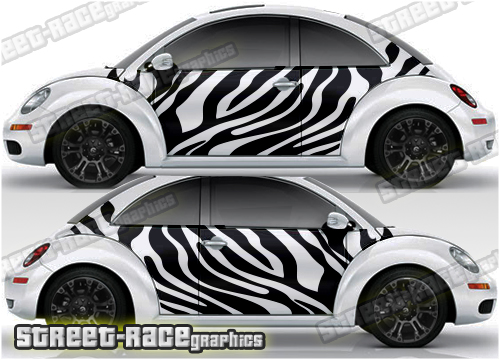 Volkswagen Beetle racing decals 055