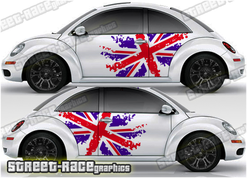 Volkswagen Beetle racing decals 057