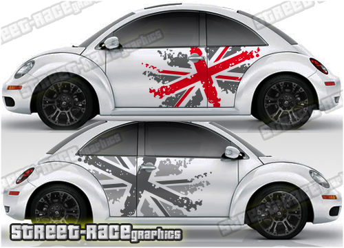 Volkswagen Beetle racing decals 058