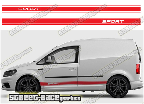 VW Caddy stickers 005