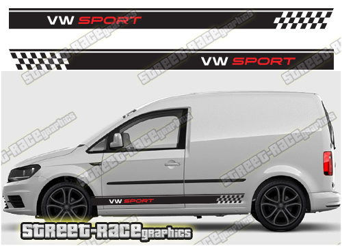 VW Caddy stickers 010