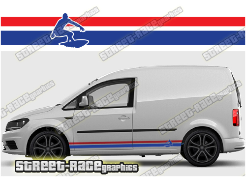 VW Caddy stickers 029