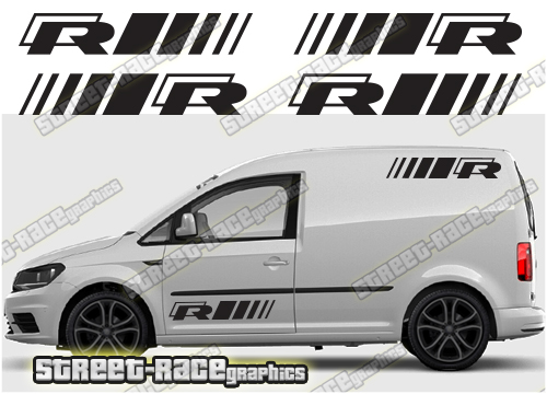 VW Caddy stickers 037