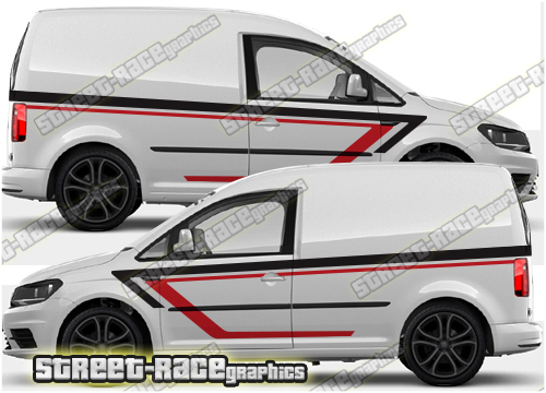 VW Caddy stickers 040