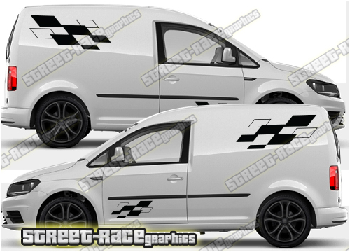 VW Caddy stickers 041