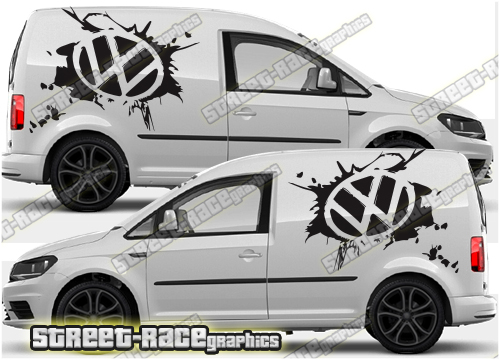 *SALE - READ DESCRIPTION - VW Caddy stickers 043