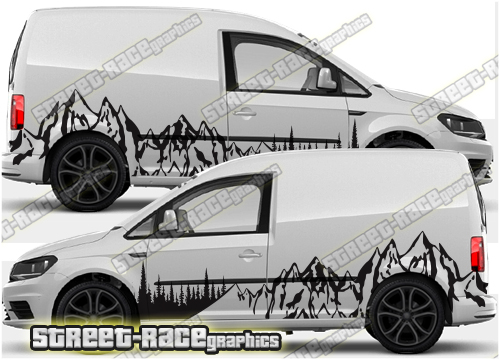 VW Caddy stickers 045