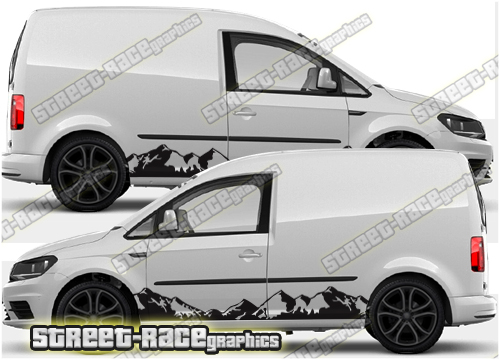 VW Caddy stickers 046