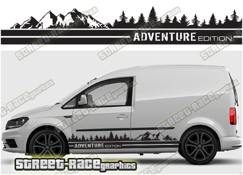 VW Caddy stickers 048