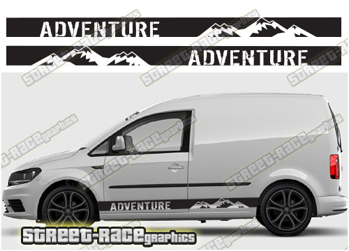 VW Caddy stickers 050