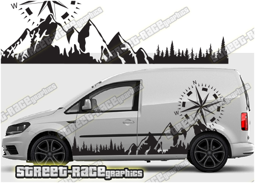 VW Caddy stickers 052