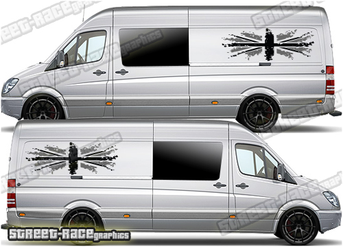 Mercedes Sprinter camper van graphics 037