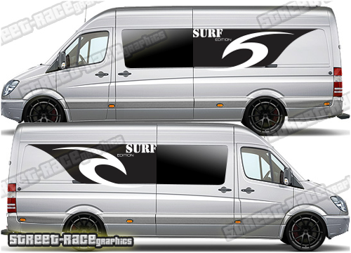 Mercedes Sprinter camper van graphics 053