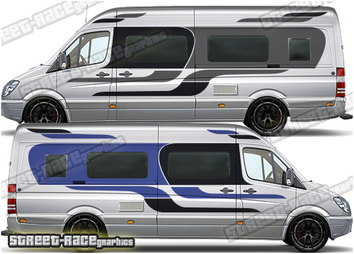 Mercedes Sprinter camper van graphics 063