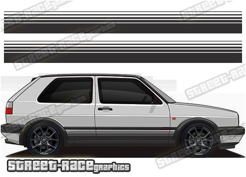 Volkswagen MK1 MK2 stickers 001