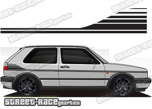 Volkswagen MK1 MK2 stickers 003