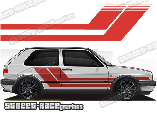 Volkswagen MK1 MK2 stickers 005