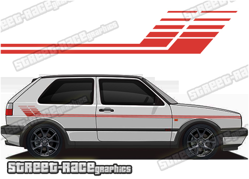 Volkswagen MK1 MK2 stickers 006