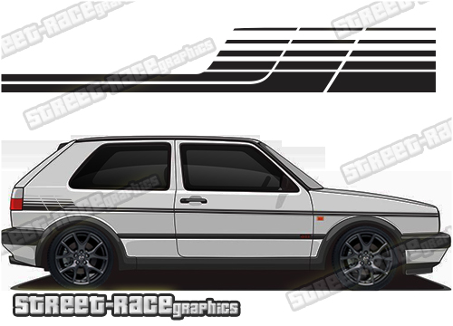 Volkswagen MK1 MK2 stickers 007