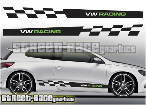 Volkswagen Scirocco racing stripes 006