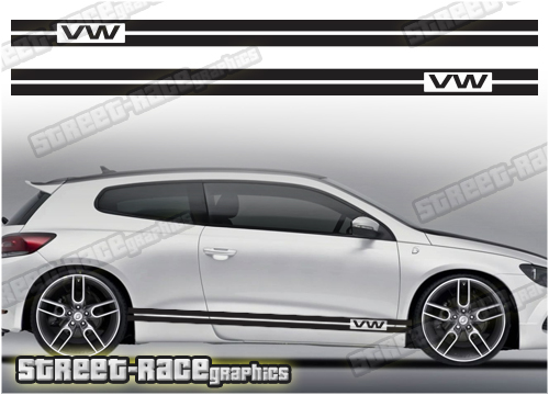 Volkswagen Scirocco racing stripes 027