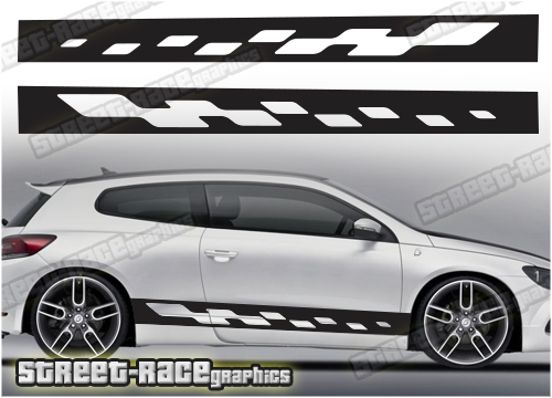 Volkswagen Scirocco racing stripes 030