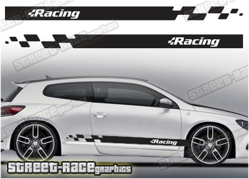 Volkswagen Scirocco racing stripes 031
