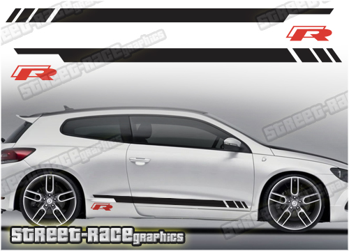 Volkswagen Scirocco racing stripes 033