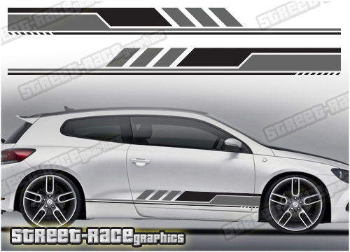 Volkswagen Scirocco racing stripes 039