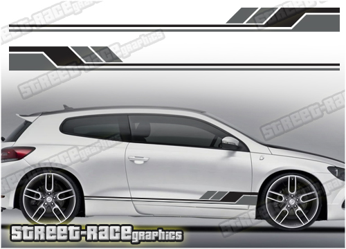 Volkswagen Scirocco racing stripes 040
