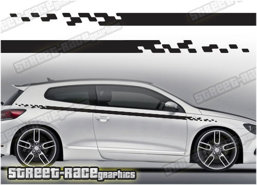 Volkswagen Scirocco racing stripes 049