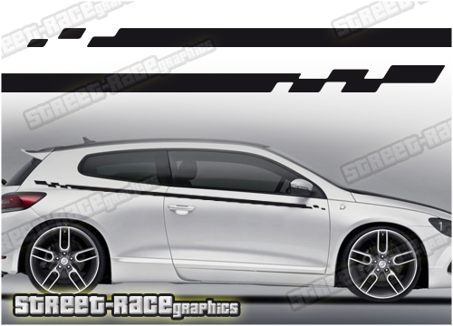 Volkswagen Scirocco racing stripes 050