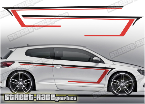 Volkswagen Scirocco racing stripes 061