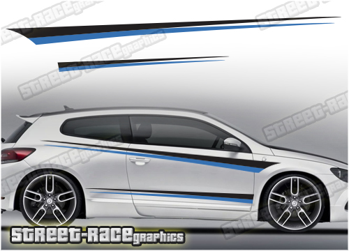 Volkswagen Scirocco racing stripes 064
