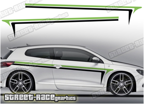 Volkswagen Scirocco racing stripes 065