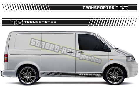 VW transporter racing stripes 003