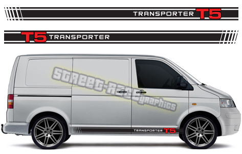 VW transporter racing stripes 017
