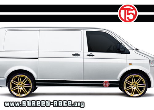 VW transporter stickers 037