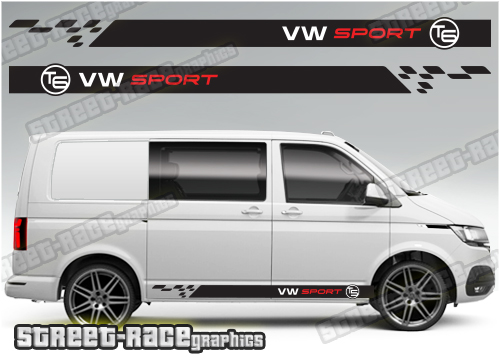 VW transporter stickers 045