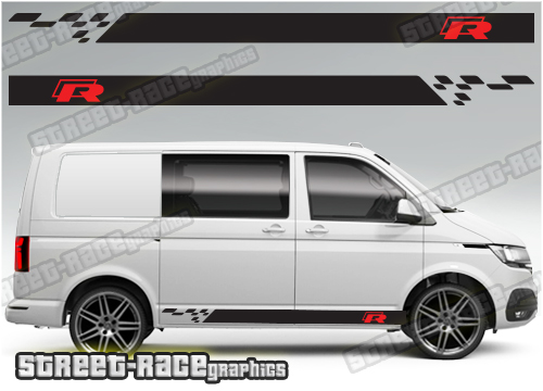VW transporter stickers 046