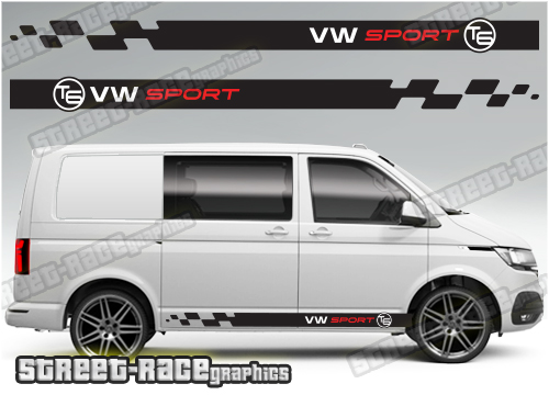 VW transporter stickers 047