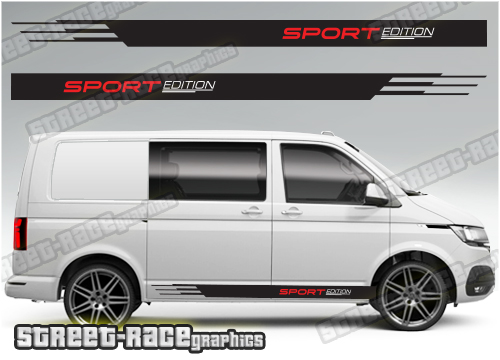 VW transporter stickers 050