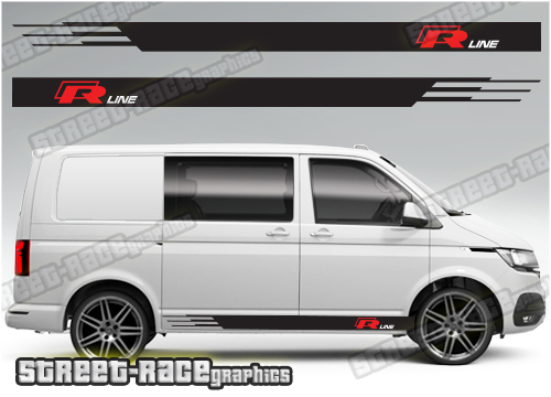 VW transporter stickers 051