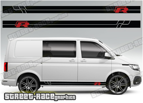 VW transporter stickers 060