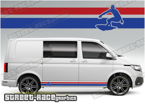 VW transporter stickers 062
