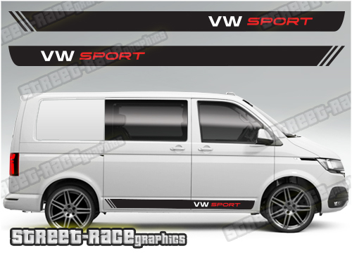 VW transporter stickers 063